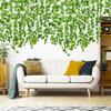 2.1M Artificial Hanging Plant Fake Vine Ivy Leaf Greenery Garland Garden Fence Exterior Decor Wall Wedding Home Party Decor