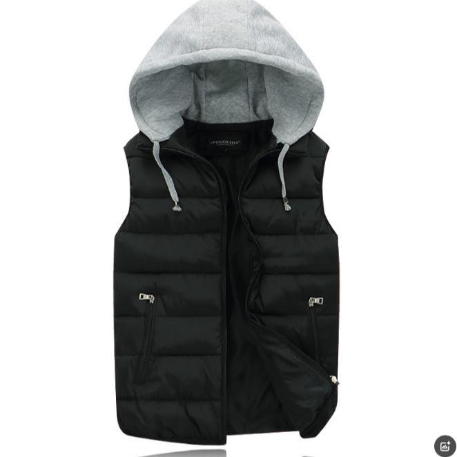 Herbst Winter Herren und Damen LOUG Bedruckte Baumwollweste