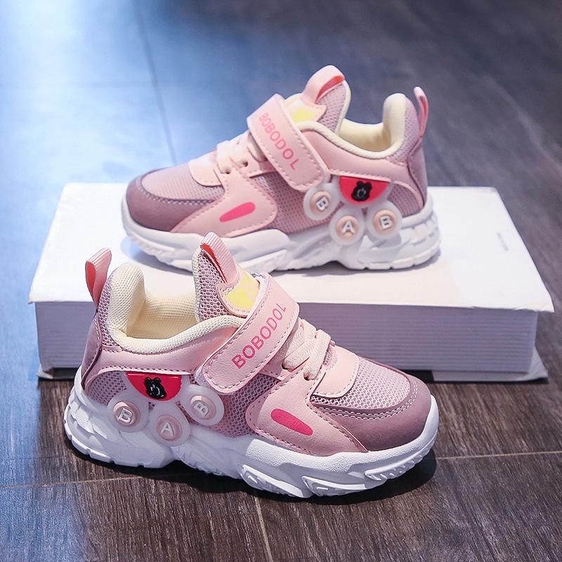 

Children s shoes Girls and boys shoes 2025 spring and autumn new fashion classmates non-slip breathable casual children s sports shoes 30 (inner length 17.5cm)