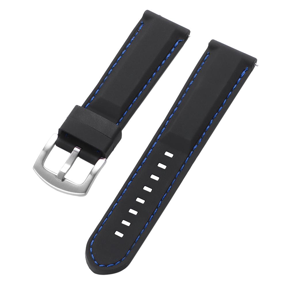 18mm 20mm 22mm 24mm Silicone Watch Band for Seiko Strap Rubber Bracelet Men Women Sport Replacement Watch Band for Omega Belt