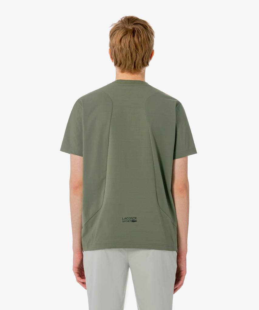 LACOSTE Men'S Performance Woven-Like T-Shirt Th360E-56G Bmy