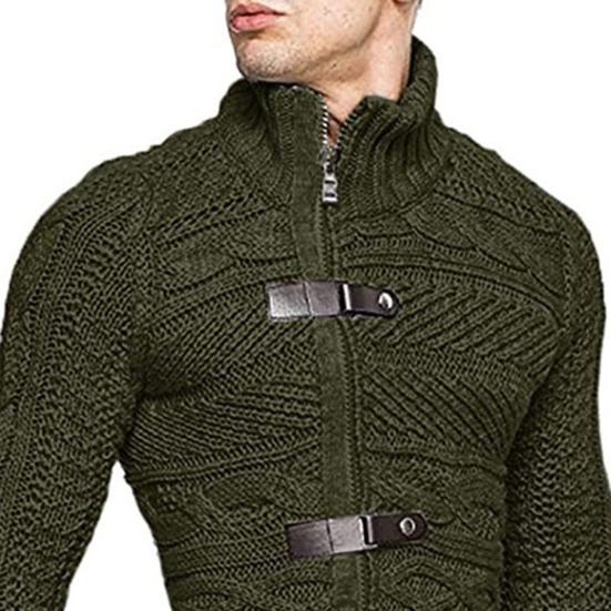 Gensere Elastisk Stilig Akrylfiber Casual Løs Genserjakke for Utendørs