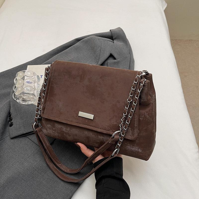 Premium Sense Retro Underarm Bag Women 2025 New Large Capacity Chain Shoulder Bag Work Bag