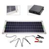 Kit de painel solar portátil de 300 W, 12 V, carregamento USB, controlador de placa de célula solar, células solares à prova d'água para telefone, RV, carro, MP3 PAD