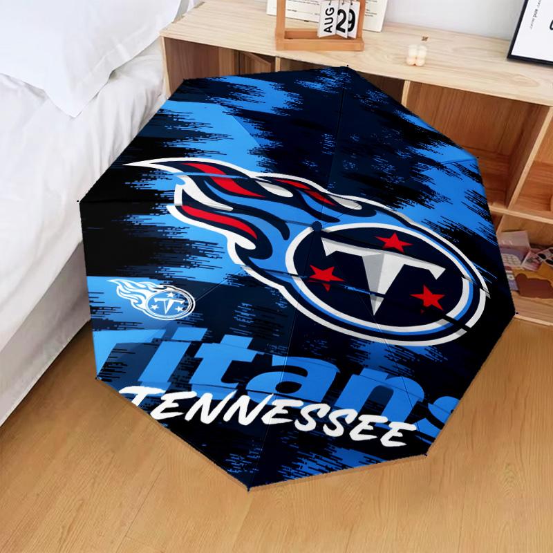 Tennessee Logo Art Umbrella Folding umbrella, automatic umbrella 8-Frame for Travel, camping Use Gift for Halloween Christmas