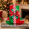 Christmas Top Hat Soft Pull-on with Bow Motif Photo Prop