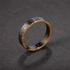 Adjustable Silver-Plated Geometric Ring Men Women Minimalist Vintage Style Moon Motif Finger