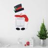 Cute Light Switch Decals Elk Snowman Santa Claus Christmas Wall Decals  Home Office Decor