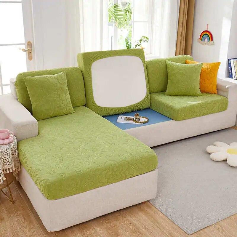 Husă de pernă pentru scaun Jacquard pentru canapea Sufragerie Colț Protector pentru mobilier Elastic Lavabil Husă all-inclusive