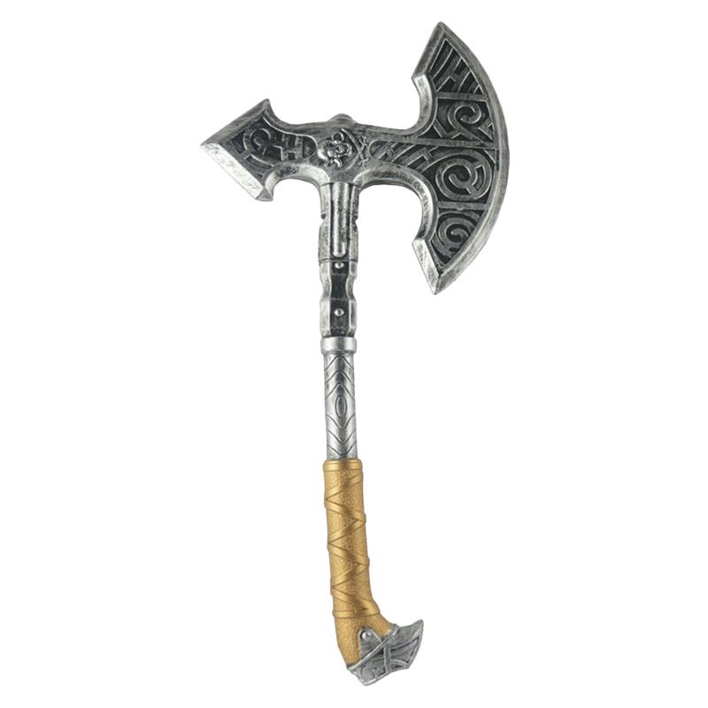 Halloween-Axt Retro Fake-Axt Requisite für Aufführung Karneval Maskenball Äxte Dekoration Cosplay Partygeschenk Foto-Requisiten Kostüm
