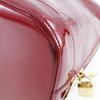 Louis Vuitton Alma GM Handbag M93596 Pomdamul Red Monogram Vernis Women Used