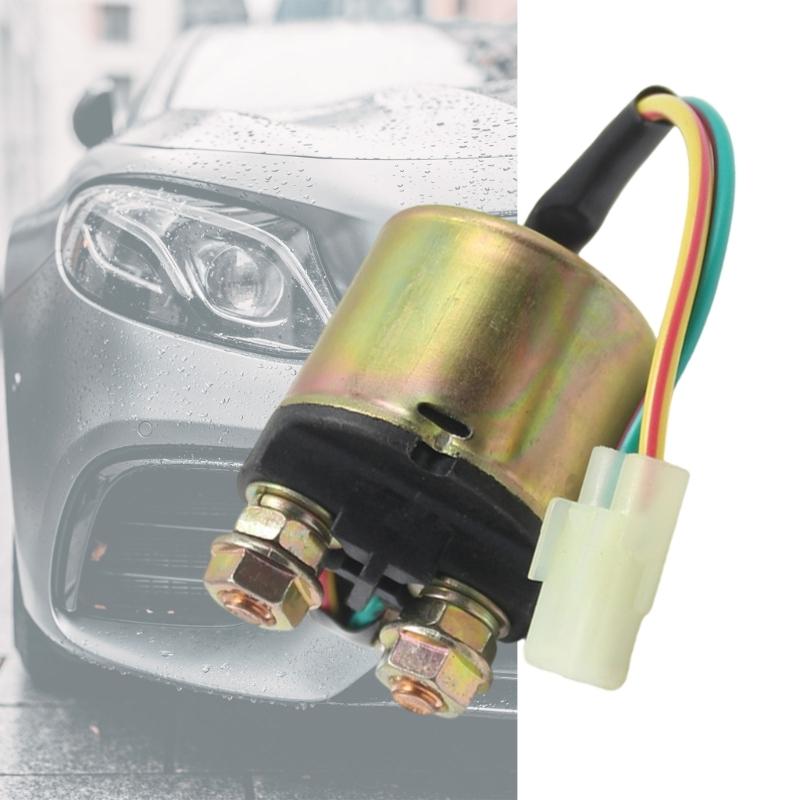 High Performances Starter Relays Stable Starter Solenoid Heavy Duty Starter Relays Solenoid for TRX350 TRX450 TRX500