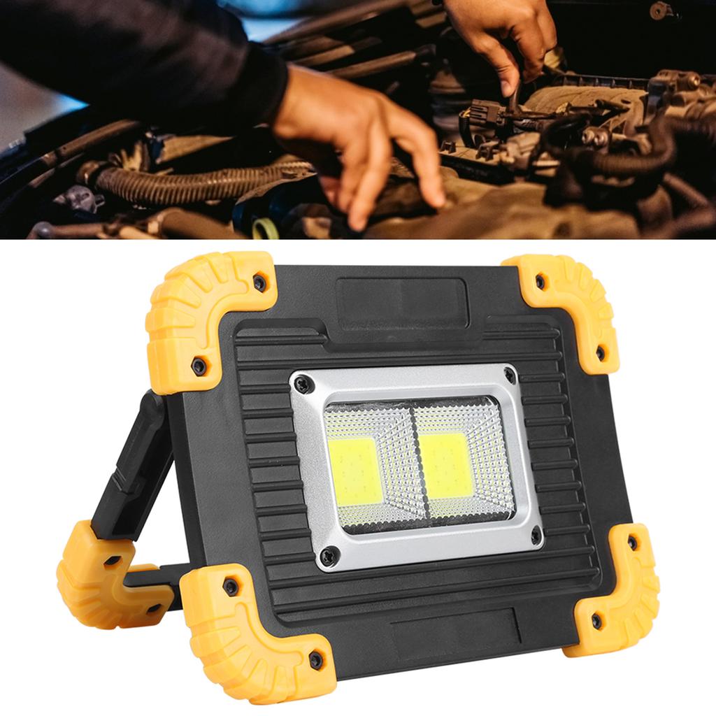 HighPower Arbeitsleuchte Tragbar IP44 LED Suchscheinwerfer 110 Grad Abstrahlwinkel COB Wartungslampe