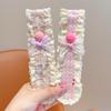 1/3Pcs Sweet Cute Baby Headbands Bangs Stickers Girls Princess Hair Artifact Kids Headwear Photography Props