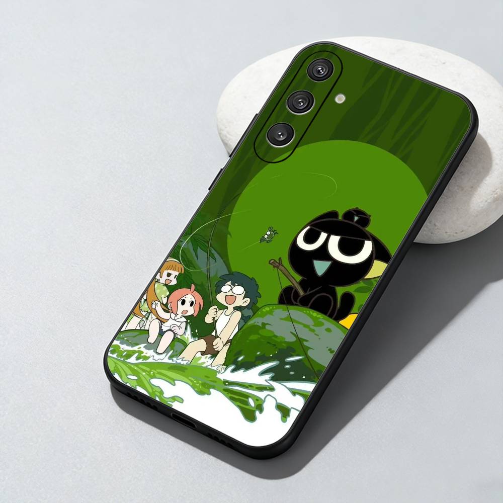 XiaoHei-Luo Cat Printed  Phone Case For Samsung Galaxy A73,A72,A71,A70,A52,A51 Others Soft Black Cover Samsung a13 5g