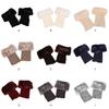 Leg Warmers Crochet Knit Flip Socks Short Boot Cover Retro Slimming Brace Ankle Protection Cuffs Toppers Stockings for Women