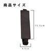 BRIIKPP Black PU Leather Slim Pen Case with Elastic Band for Holds 2 Compatible with and B6 Sizes Planners, Pens, A4, A5, B5,
