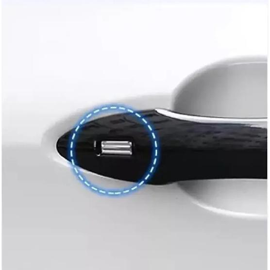 For Toyota Camry 2018-     Carbon Fiber Car Sticker Door Handle Cover Trim Accessories Protect Decoration