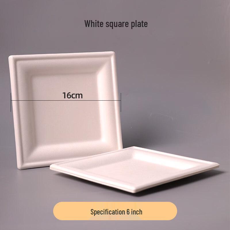 Biodegradable Wheat Straw Disposable Plates & Dishes