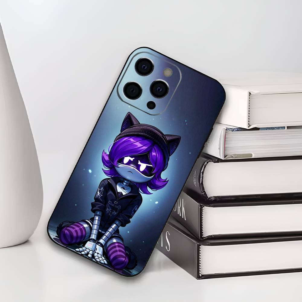 M-Murder D-Drones U-UZI Phone Case For iPhone 17,16,15,14,13,12,11 Plus,Pro Max,XS,Soft Black Cover