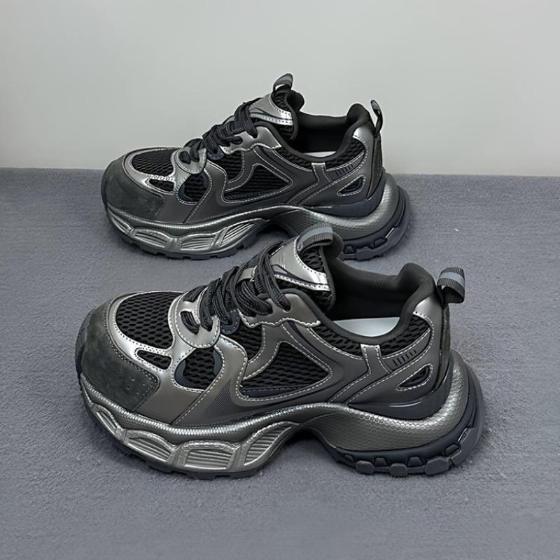 Retro huge good-looking dad shoes women's new shoes women's shoes winter velvet warm sneakers running shoes