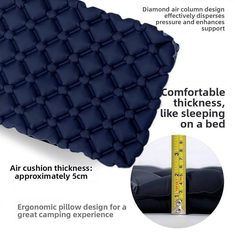 40D Nylon TPU Camping Mats Ultralight Sleeping Mattress Bed Outdoor Travel