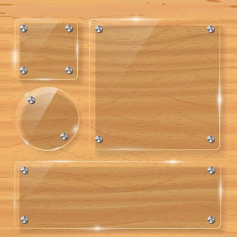 8pcs 12*50mm Stainless Steel Standoff Screws Wall Sign Standoff Mounting Hardware Advertising Glass Standoff Nail For Picture