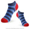 Men's Socks High Quality 5 Pairs Large Size Spring Summer Sports Breathable Fitted Striped Patchwork Ankle Boat Socks Gifts for Men Meias