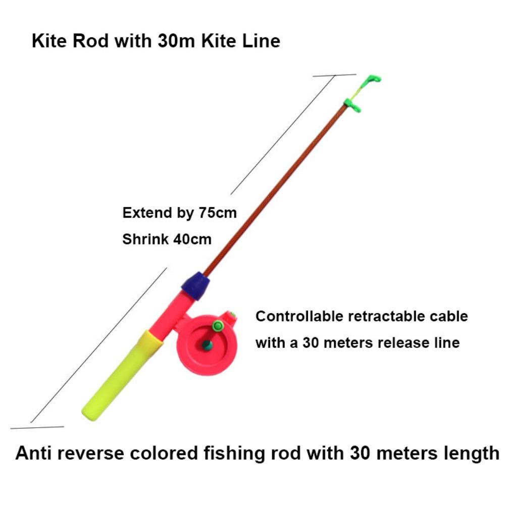 DIY Toy Large Eagle Kites with 30 Meter Kite Line Flying Bird Kites Garden Outdoor Sports