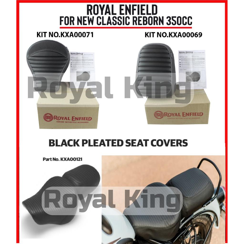 Royal Enfield "New Classic 350 Touring Rider & Passenger Seat & Seat Cover"