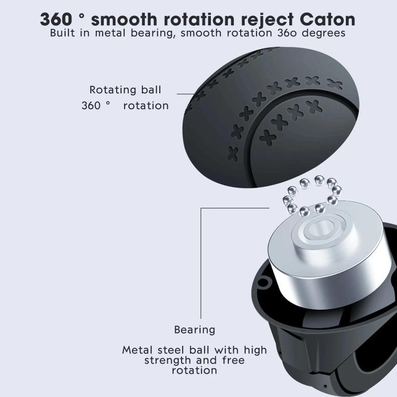 Turning Steering Wheel Booster  360° Rotation Spinner Knob Metal Bearing Power Handle Ball Shaped Wholesale