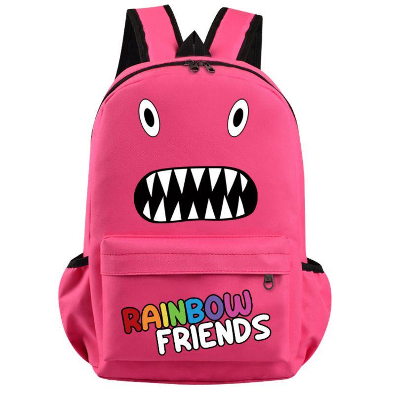Roblox Rainbow Friends Large Capacity Backpack For Travel School And More