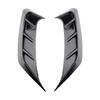 2Pcs Car Headlight Eyebrow Stickers Self Adhesive Taillamp Decoration Headlamp Eyebrow Cover for Auto Vehicle Automotive
