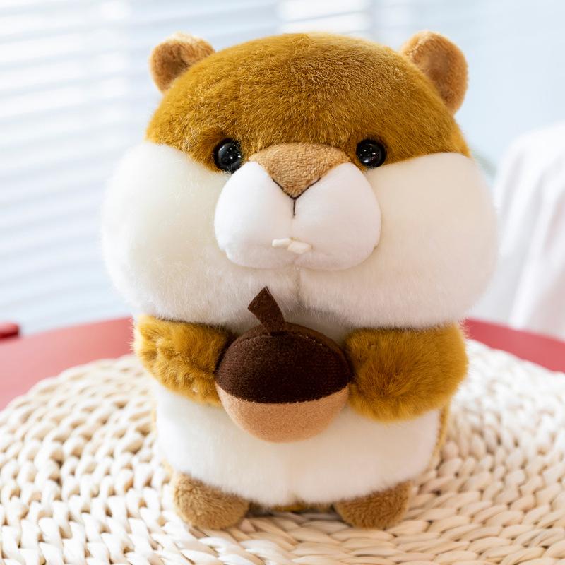 

Creative Greedy Series Cat Doll Soft Cartoon Hamster Pillow Grab Machine Doll Street Stall Ring Gift 20cm【0.18kg】