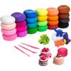 Eclet (Pack Of 12) Air Dry Clay, Colorful Children Soft Clay, Creative Art Crafts, Gifts For Kids-Multi Color. Non-Toxic