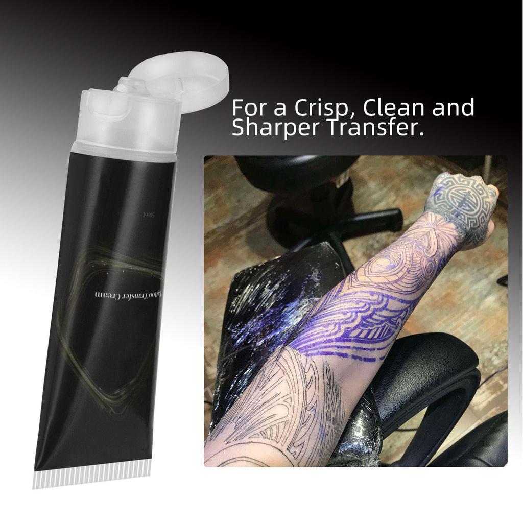 2pcs 50ml Tattoo Transfer Cream Gel Professional Tattoo Stencil Transfer Soap Tattoo Supplies Accessories