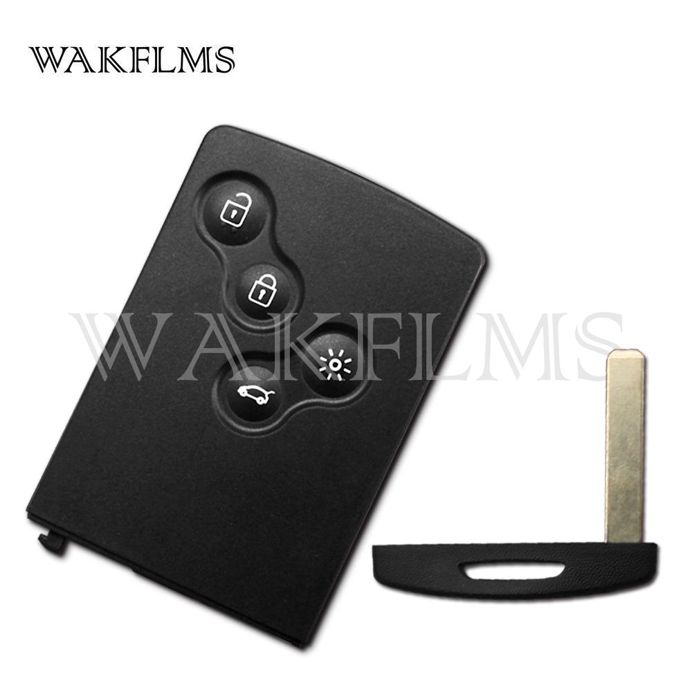 285971998R 433MHz 4A Chip Passive Keyless Go / Entry Remote Car Key Smart System For Renault Clio IV Captur 2009-2016 2018 2019