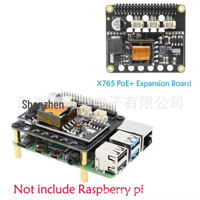 Raspberry Pi 4B X765 POE HAT Ethernet Power Module