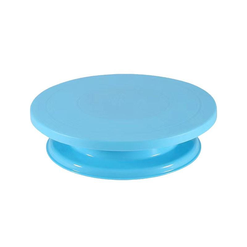 Special Cross-Border Cake Decorating Turntable with Non-Slip Strip - Plastic Rotating Cake Stand Baking Tool