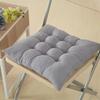 Einfarbig Modern Stil Universal Zuhause Quadratisches Kissen Mode Wohnzimmer Sitzmatte Zuhause Esszimmerstuhl Dekoration Anti-Rutsch-Pad