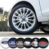 For Ford Mondeo Focus 2 3 4 Mustang Fiesta ecosport Kuga 4Pc 56mm 60mm Car Styling Wheel Center Cap Hub Covers Badge Accessories