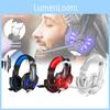 Headset Stereo Gaming For Ps4 Pc Xbox Controller Noise Cancelling Ear Ligh Mic