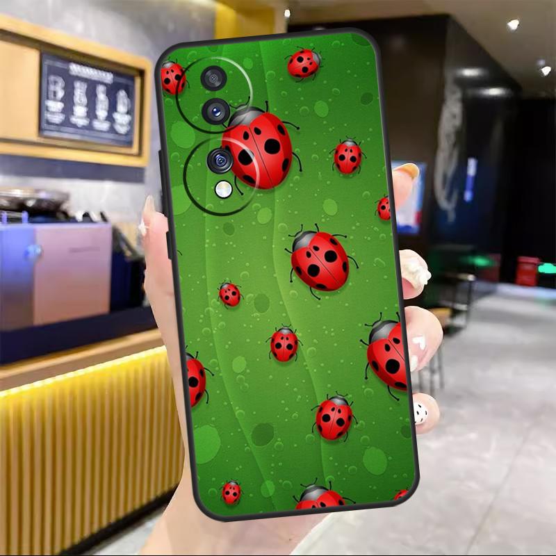 

Ladybug Beetle For Honor Magic 6 7 8 Pro Case For Honor 90 70 50 Lite 400 200 X8c X8b X9a X9b X9c X9d Win RT Honor Magic5 Lite