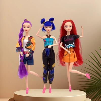 30cm KPop Şeytan Avcıları Model Aksiyon Figürü PVC Masaüstü Dekorasyon Bebek Model, Çocuk Oyuncak Koleksiyon Figürü Noel Hediyesi