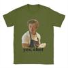 Casual Yes Chef Carmy Berzatto The Bear Tv Show T-Shirts Unisex Cotton T Shirts Short Sleeve Tee Shirt Birthday Present Clothes
