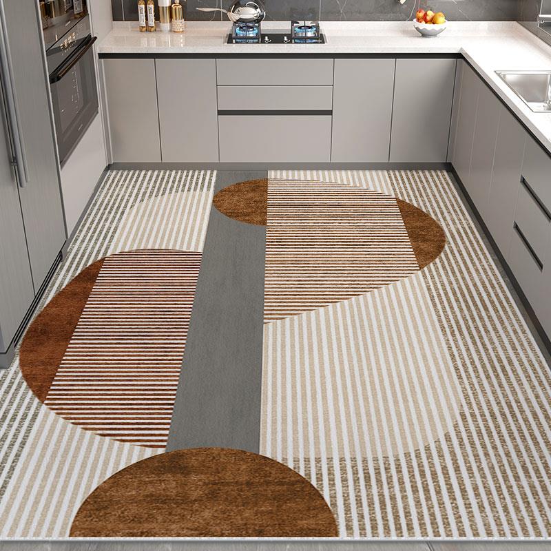 Koberec v minimalistickém stylu do obývacího pokoje, protiskluzová podložka na kuchyňskou podlahu, velkoplošný koberec na balkon, bytový dekorativní koberec
