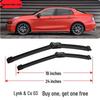 Compatible with Lynk & Co 03 Type Jin PRO Wiper Blade, Bone-Free Rubber Strip, Original Car Wiper Accessories.