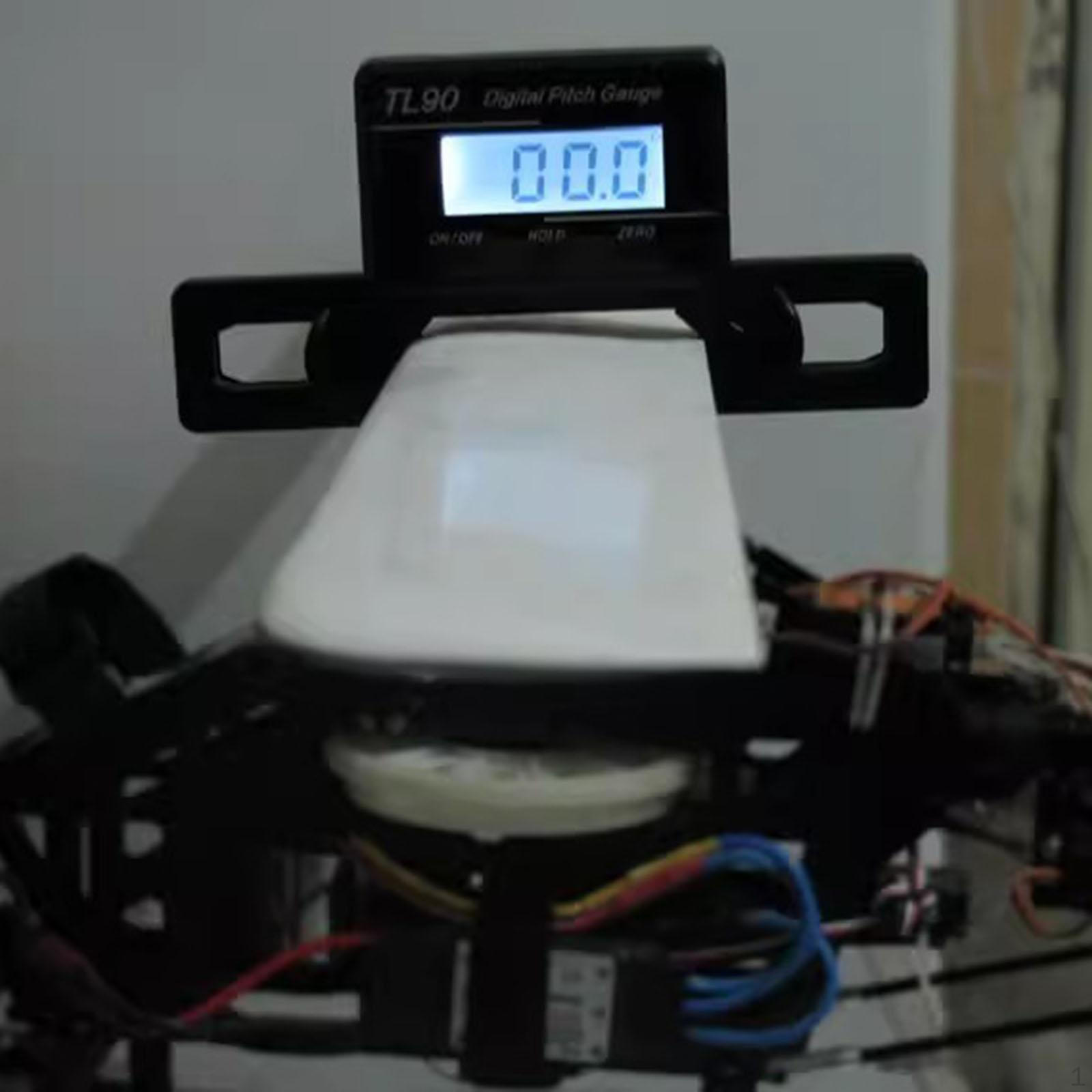 

Digital Pitch Gauge Angle Measurement Tool RC Logger Finder for Motor Mounts