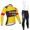 Unisex Cycling Long Sleeve Set Breathable Milk Silk Top Cool Lycra Pants Outdoor Sports