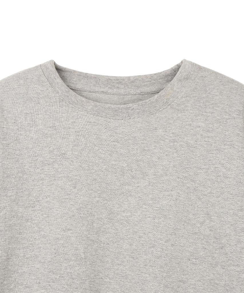 Dandel Dd Asym Side Rib Tee (Grey)
